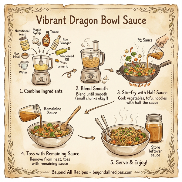 Vibrant Dragon Bowl Sauce instructions