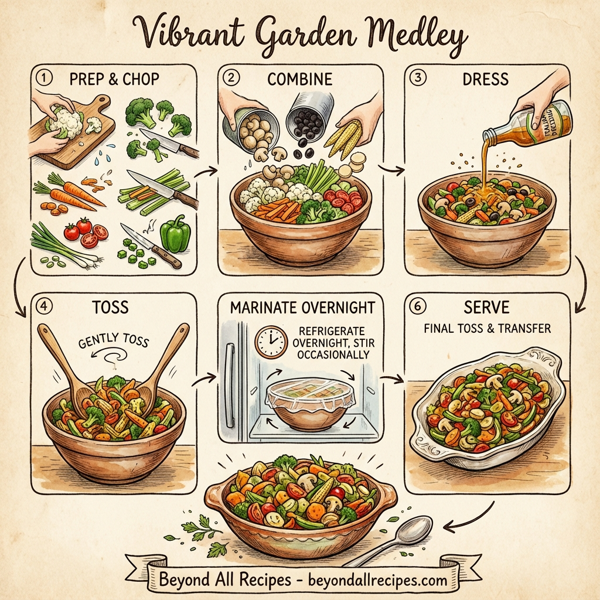 Vibrant Garden Medley instructions