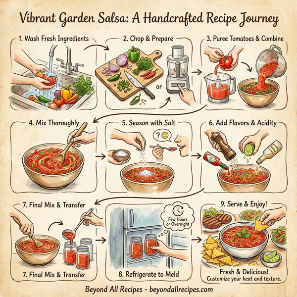 Vibrant Garden Salsa instructions