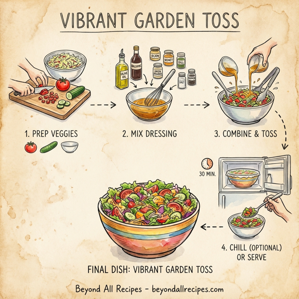 Vibrant Garden Toss instructions