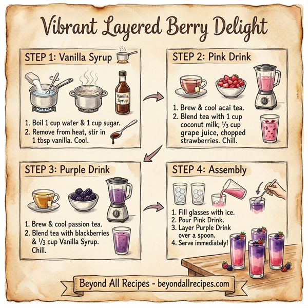 Vibrant Layered Berry Delight instructions