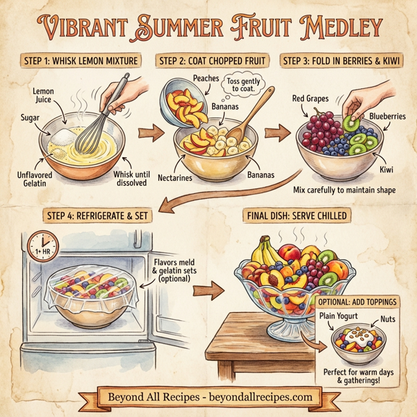 Vibrant Summer Fruit Medley instructions