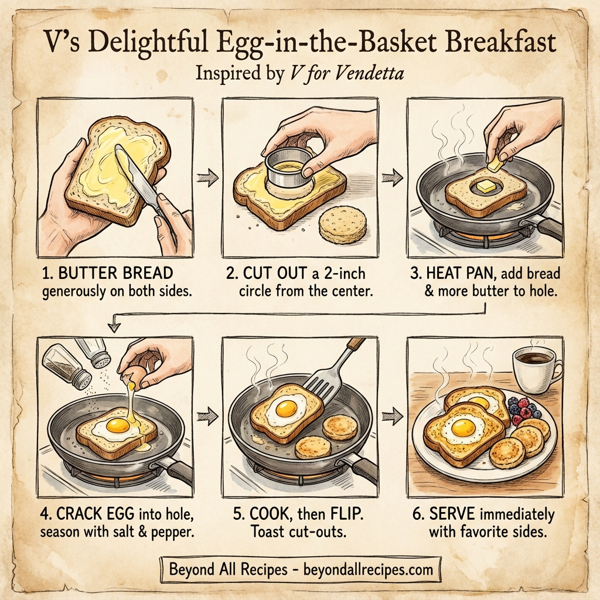 V's Delightful Egg-in-the-Basket Breakfast instructions