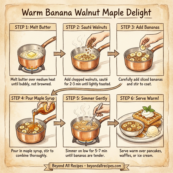 Warm Banana Walnut Maple Delight instructions