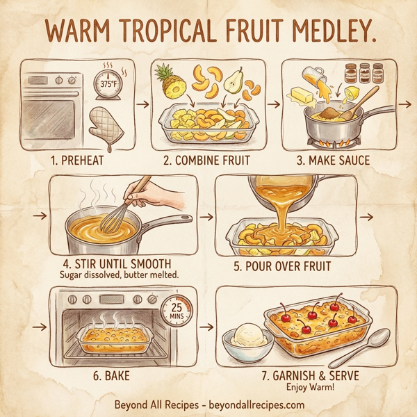 Warm Tropical Fruit Medley instructions