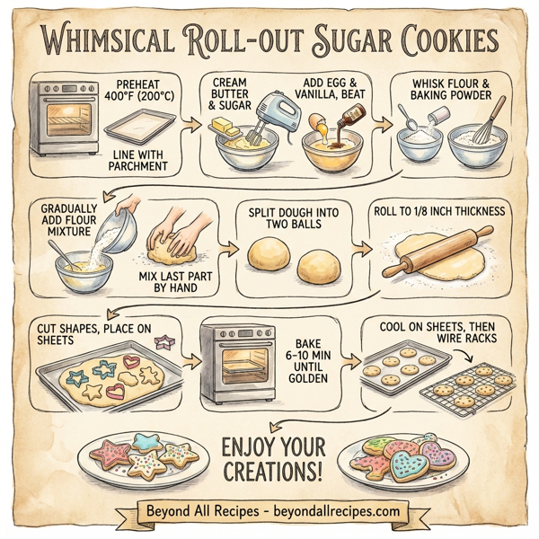 Whimsical Roll-Out Sugar Cookies instructions