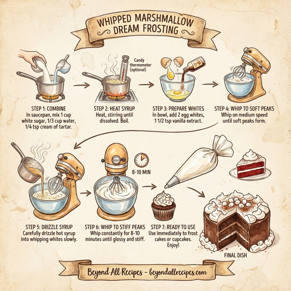Whipped Marshmallow Dream Frosting instructions