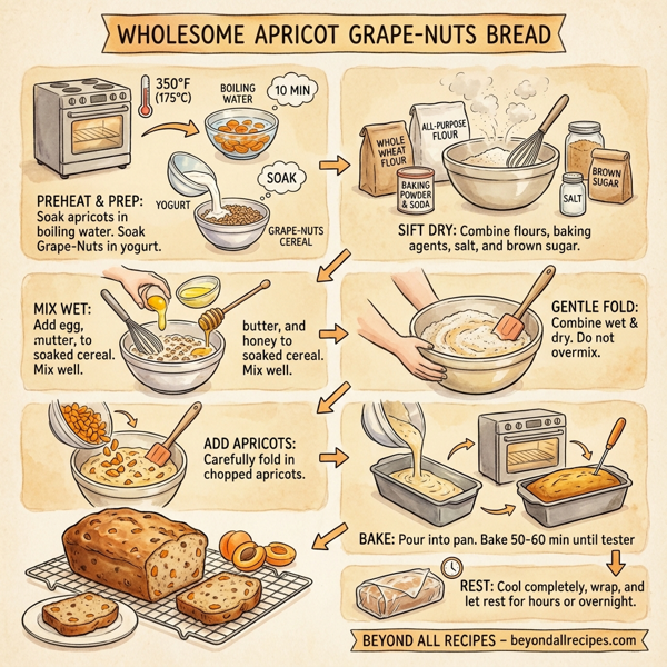 Wholesome Apricot Grape-Nuts Bread instructions