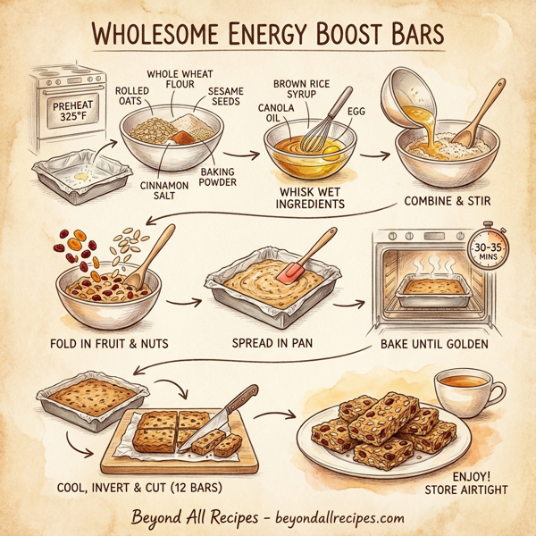 Wholesome Energy Boost Bars instructions