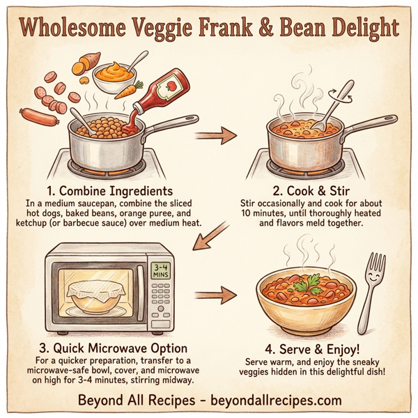 Wholesome Veggie Frank & Bean Delight instructions