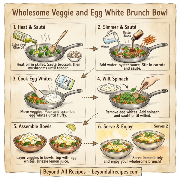 Wholesome Veggie and Egg White Brunch Bowl instructions