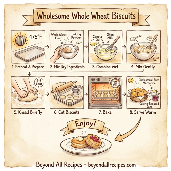 Wholesome Whole Wheat Biscuits instructions