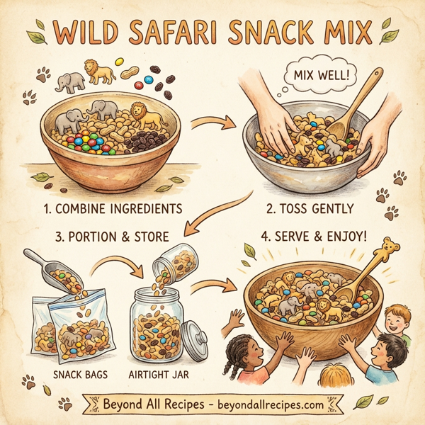 Wild Safari Snack Mix instructions