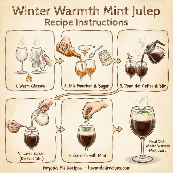 Winter Warmth Mint Julep instructions