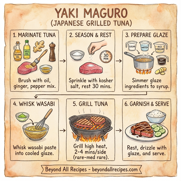 Yaki Maguro (Japanese Grilled Tuna) instructions
