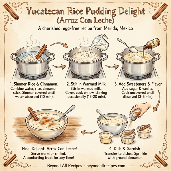 Yucatecan Rice Pudding Delight (Arroz Con Leche) instructions