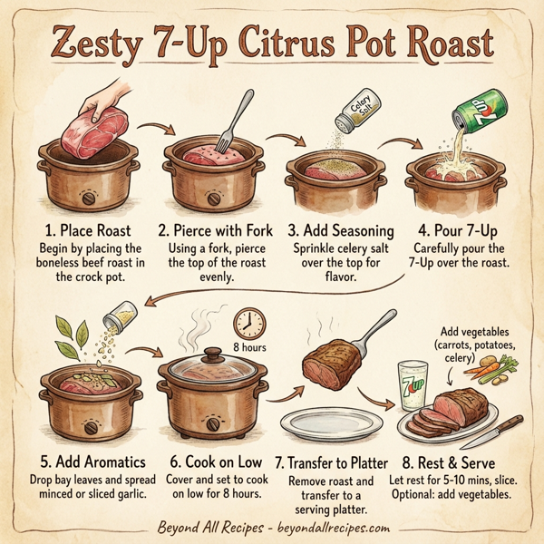 Zesty 7-Up Citrus Pot Roast instructions