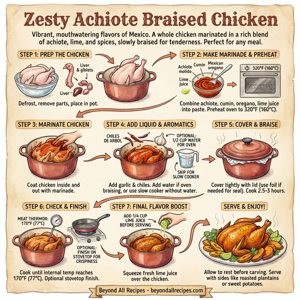 Zesty Achiote Braised Chicken instructions