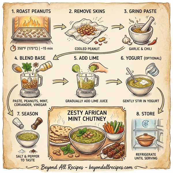 Zesty African Mint Chutney instructions