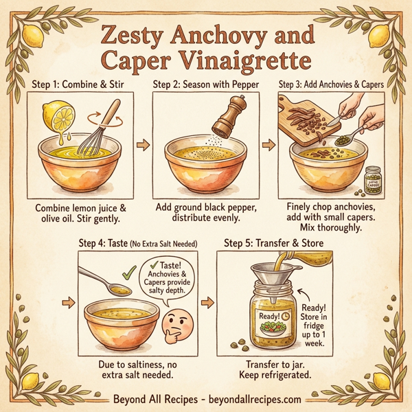 Zesty Anchovy and Caper Vinaigrette instructions