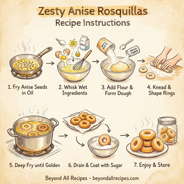 Zesty Anise Rosquillas instructions