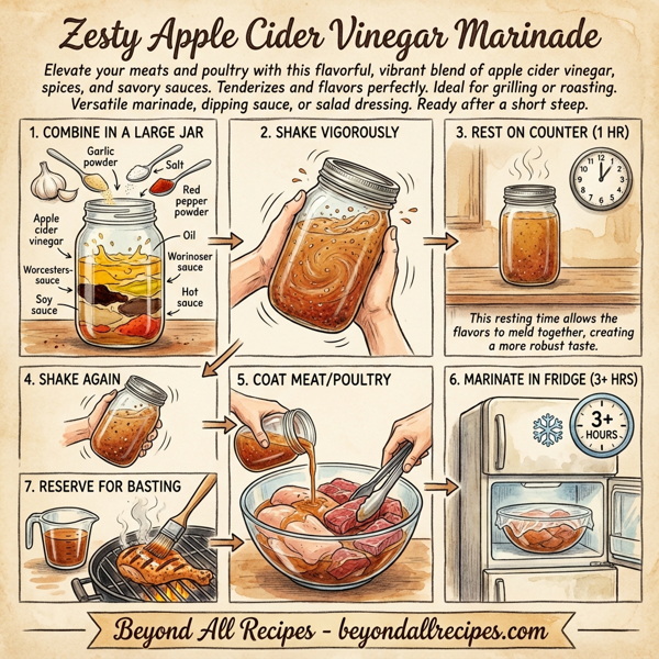 Zesty Apple Cider Vinegar Marinade instructions