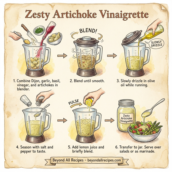 Zesty Artichoke Vinaigrette instructions