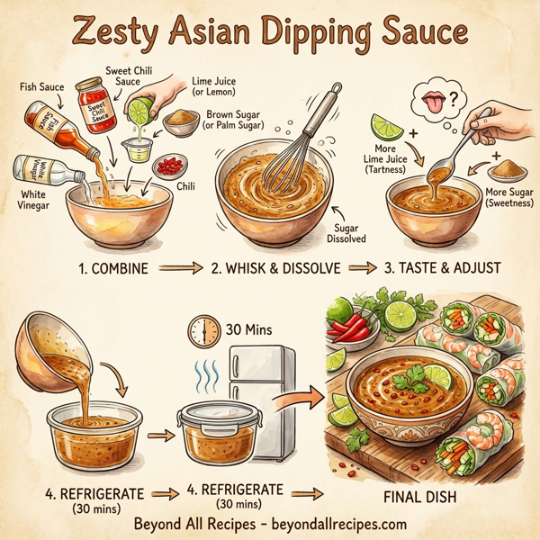 Zesty Asian Dipping Sauce instructions