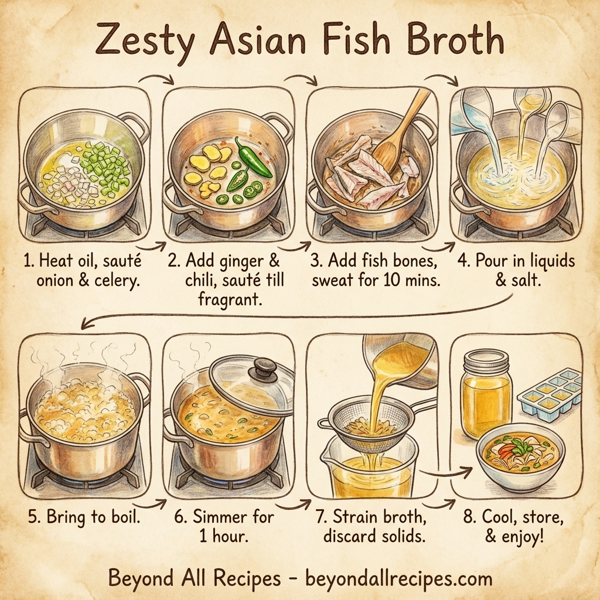 Zesty Asian Fish Broth instructions