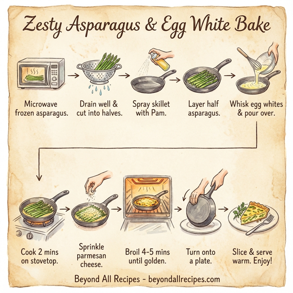 Zesty Asparagus & Egg White Bake instructions