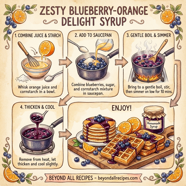 Zesty Blueberry-Orange Delight Syrup instructions