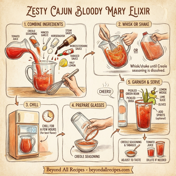 Zesty Cajun Bloody Mary Elixir instructions