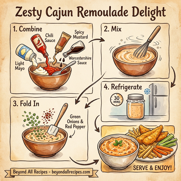 Zesty Cajun Remoulade Delight instructions