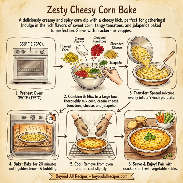 Zesty Cheesy Corn Bake instructions