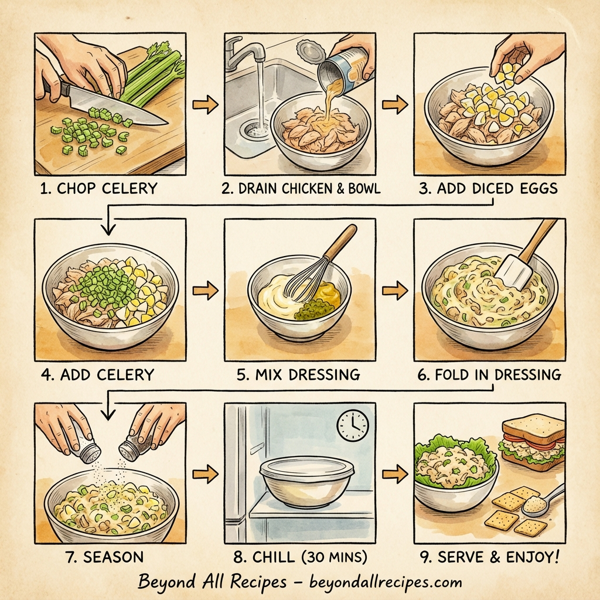 Zesty Chicken Salad Delight instructions