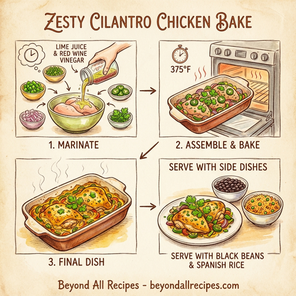 Zesty Cilantro Chicken Bake instructions