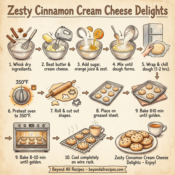 Zesty Cinnamon Cream Cheese Delights instructions