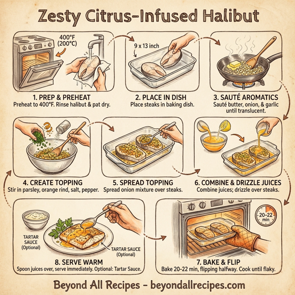 Zesty Citrus-Infused Halibut instructions