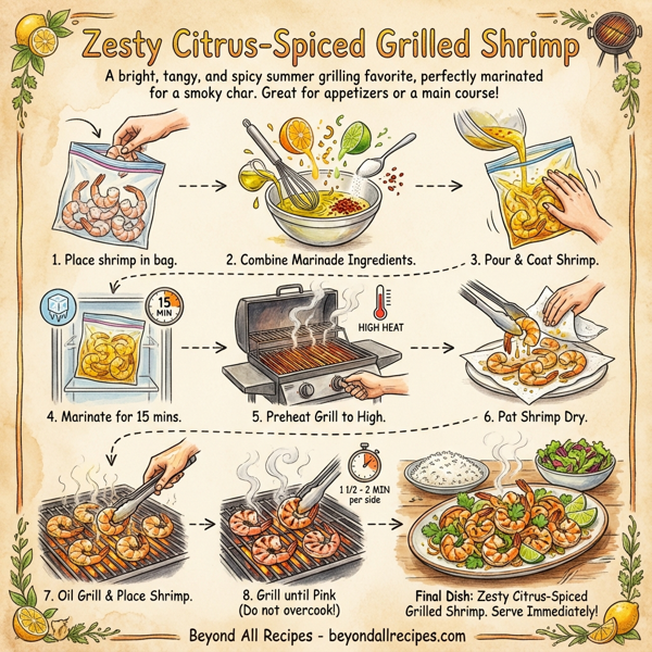 Zesty Citrus-Spiced Grilled Shrimp instructions
