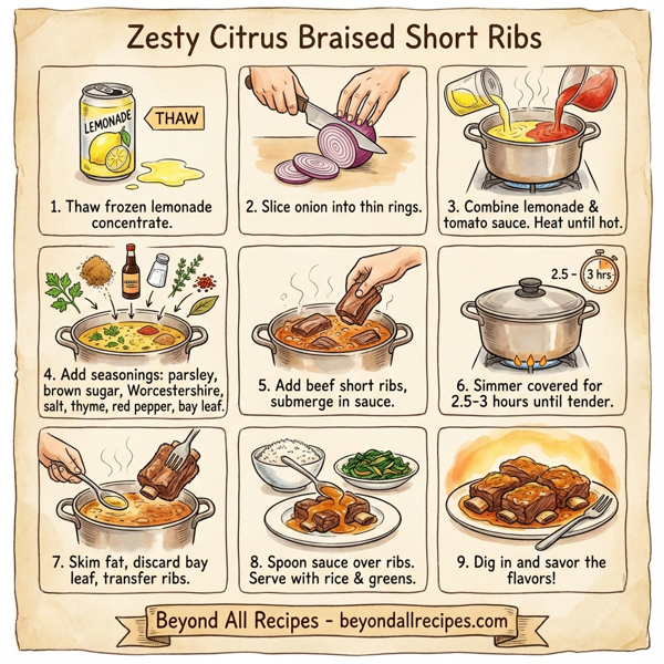 Zesty Citrus Braised Short Ribs instructions