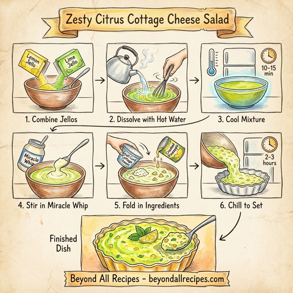 Zesty Citrus Cottage Cheese Salad instructions