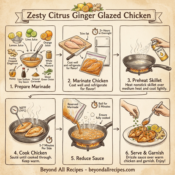 Zesty Citrus Ginger Glazed Chicken instructions
