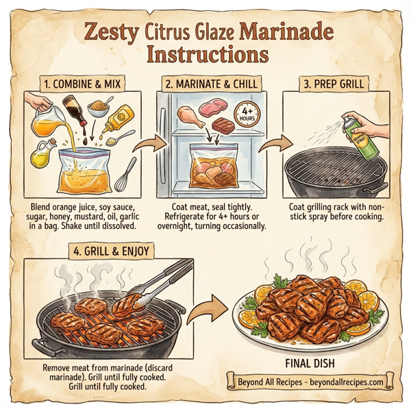 Zesty Citrus Glaze Marinade instructions