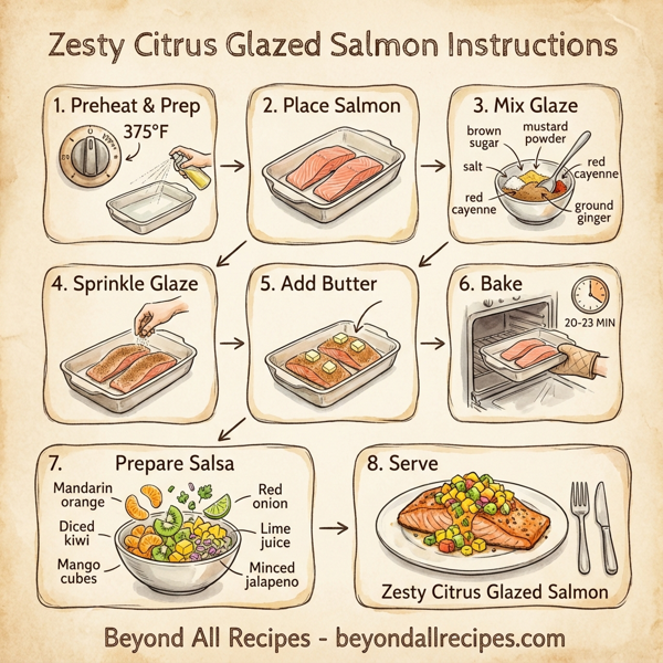 Zesty Citrus Glazed Salmon instructions