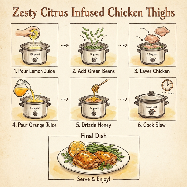Zesty Citrus Infused Chicken Thighs instructions