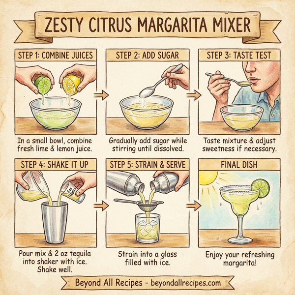 Zesty Citrus Margarita Mixer instructions