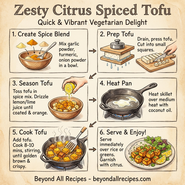 Zesty Citrus Spiced Tofu instructions