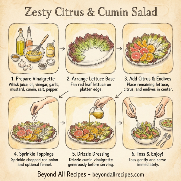 Zesty Citrus & Cumin Salad instructions