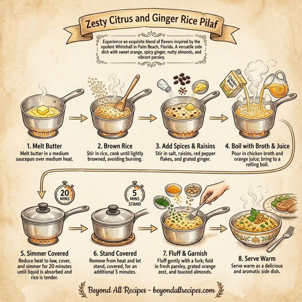 Zesty Citrus and Ginger Rice Pilaf instructions