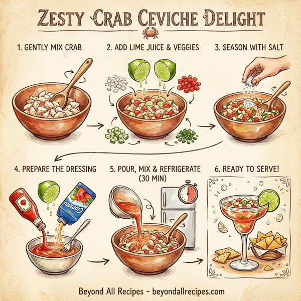 Zesty Crab Ceviche Delight instructions